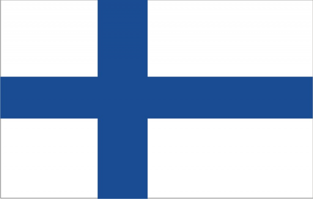 Flaga Finlandii - Flagi skandynawskie i nordyckie