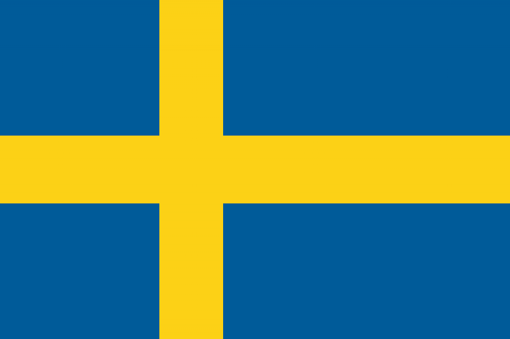 Flaga Szwecji - Flagi skandynawskie i nordyckie